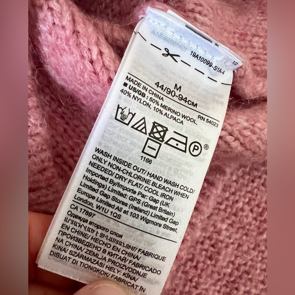 Banana Republic Merino Wool Blend Hooded Sweater - Medium - Picture 6 of 7